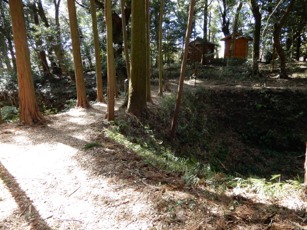 諏訪原城の土橋