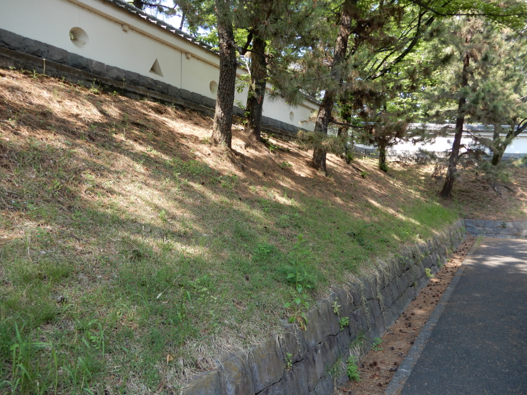 埼玉県の忍城 土塁