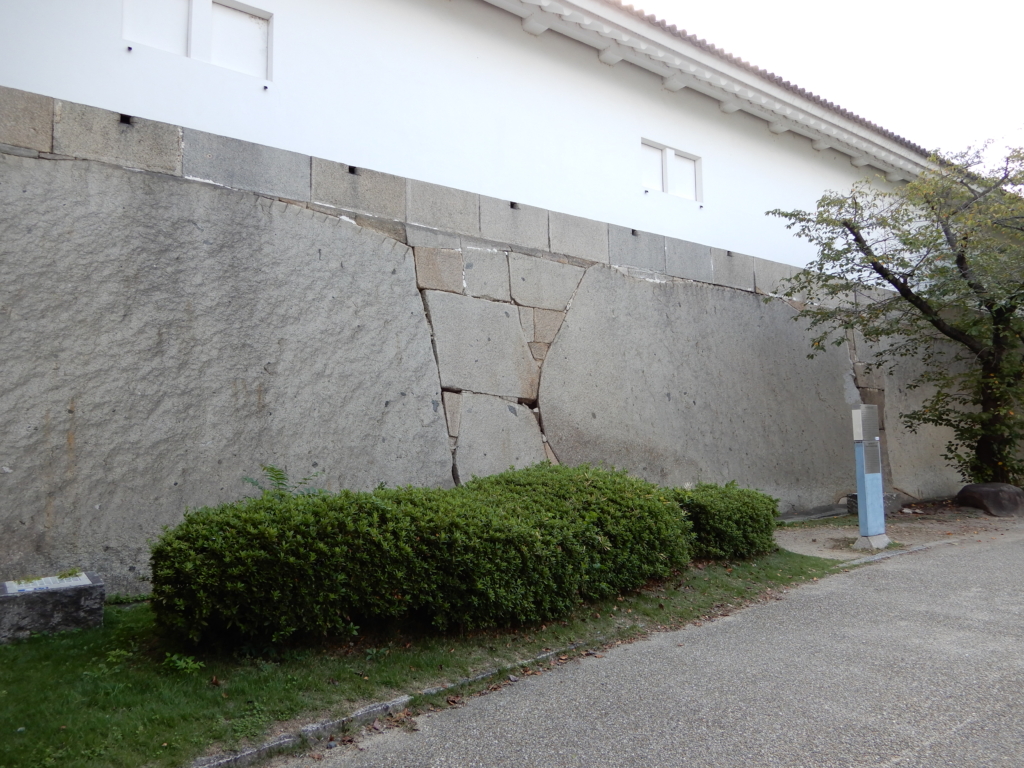 大阪城の石垣
