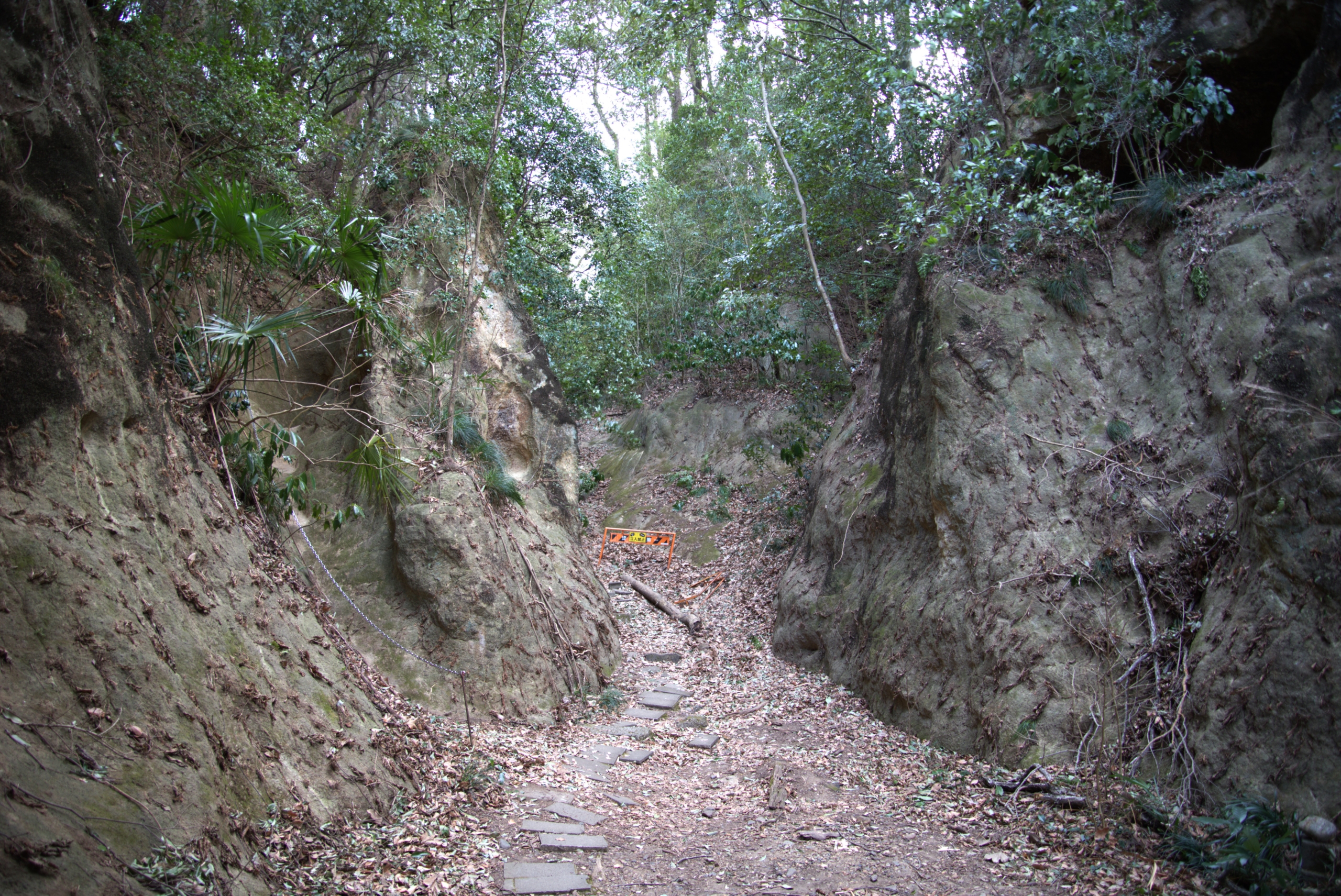 武蔵松山城の伝搦手