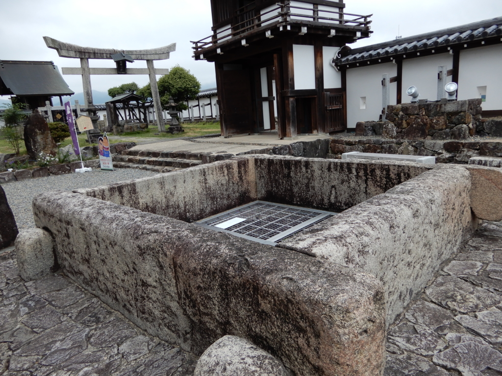 福知山城の豊磐の井戸