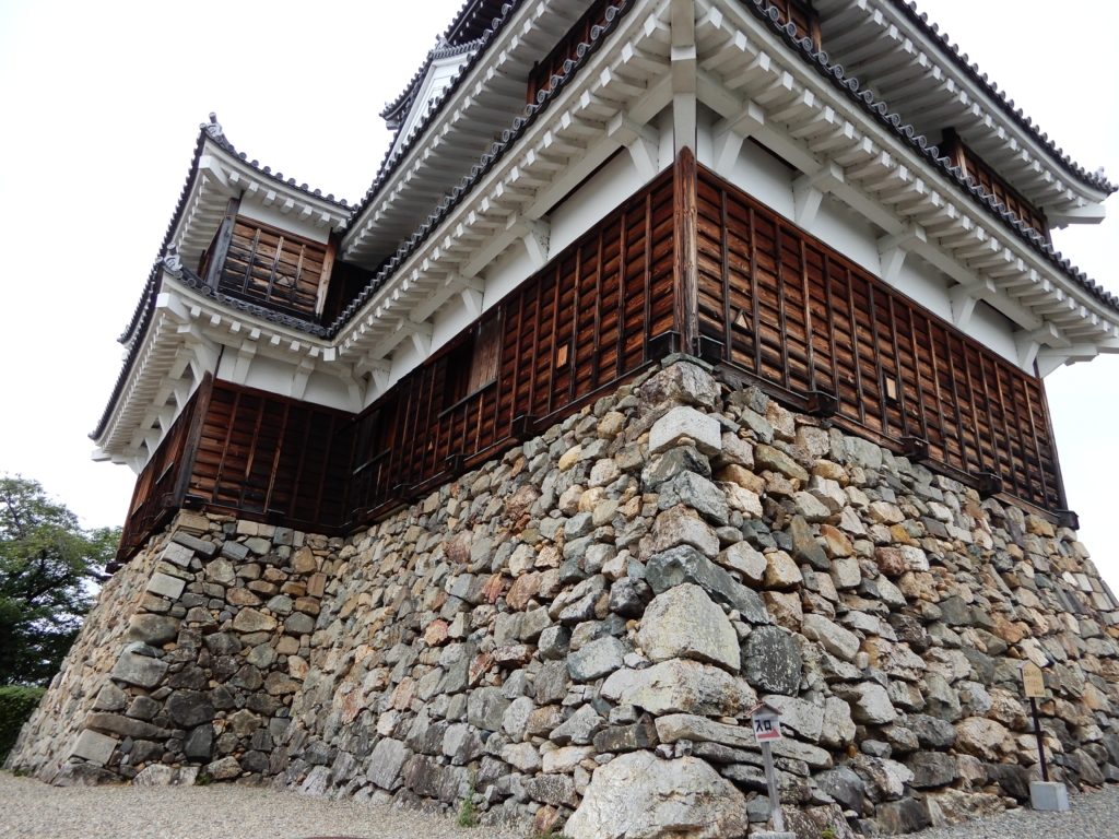 福知山城の転用石