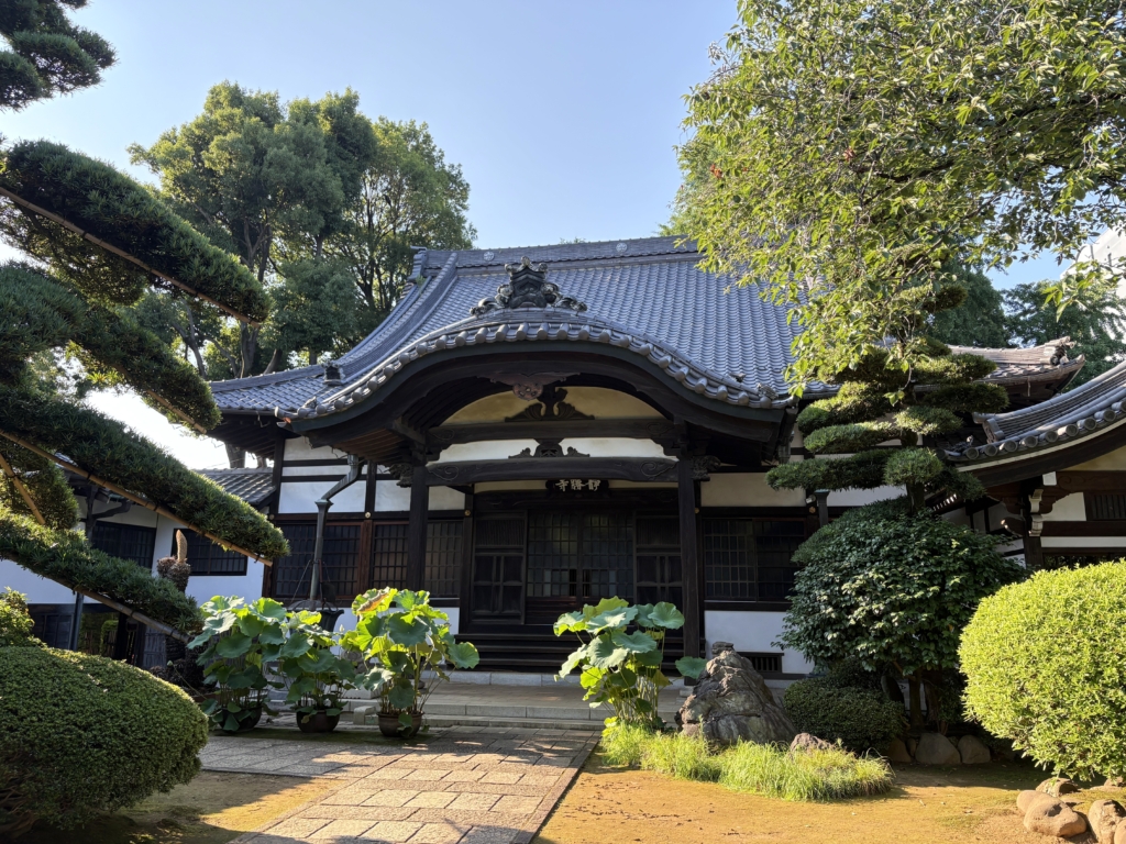 稲付城にある静勝寺