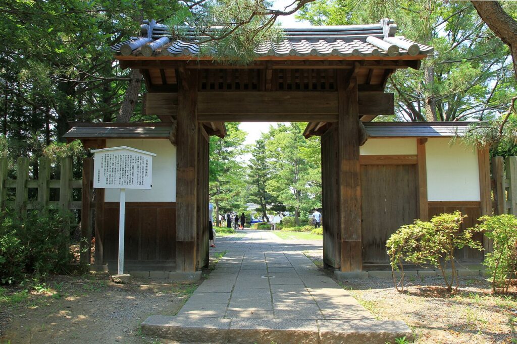 埼玉県の忍城 城門