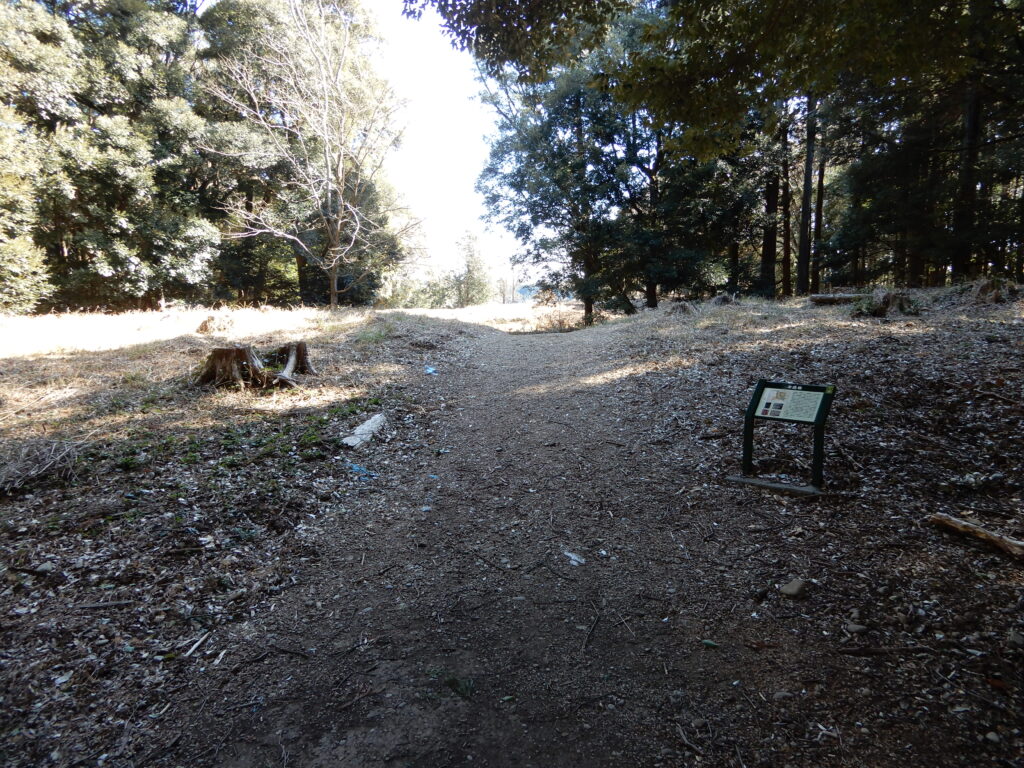 諏訪原城の虎口跡