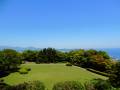 石垣山城 本丸から見た二の丸