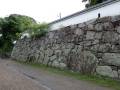 中津城 本丸東側石垣