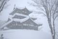 高田城 雪の三重櫓