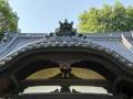 静勝寺 唐破風と太田家家紋