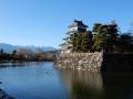 天守と水堀