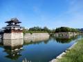 広島城 本丸と太鼓櫓