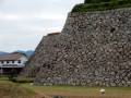 篠山城 二の丸屏風折れ石垣